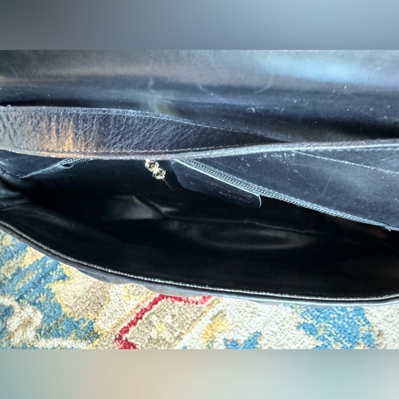 Salvador Ferragamo Vintage Black Pouch Bag - Picture 10 of 12